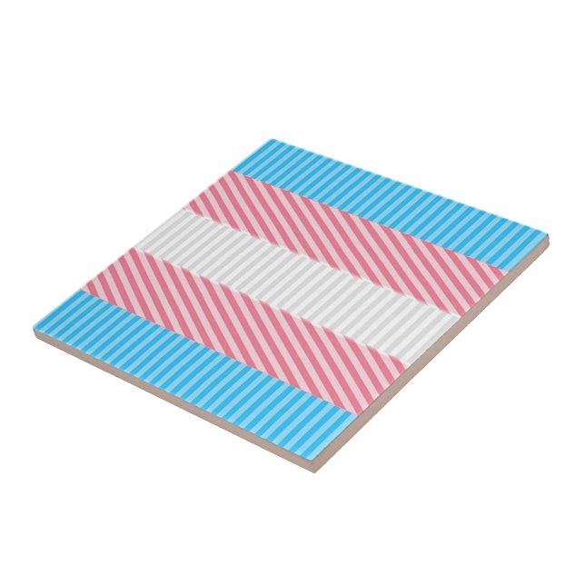 Sinalizador do Abstrato Transgender Pride Stripe F (Lateral)