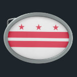 Sinalizador do Estado Washington DC<br><div class="desc">Bandeira estatal Patriótica Washington DC.</div>