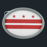 Sinalizador do Estado Washington DC<br><div class="desc">Bandeira estatal Patriótica Washington DC.</div>