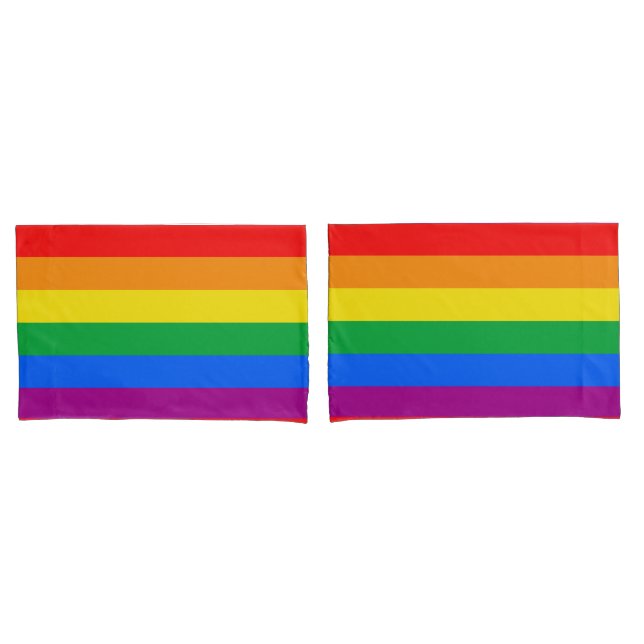 Sinalizador do Orgulho Arco-Íris LGBTQ+ (Frente - conjunto)