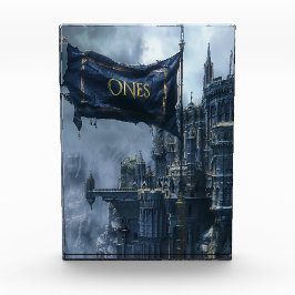 Sinalizador e crachá do ONE