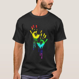 Sinalizador Lgbt Arco-Íris Camisa Lgbt Orgulho Lgb