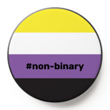 Sinalizador LGBTQI+ do Orgulho Não Binário