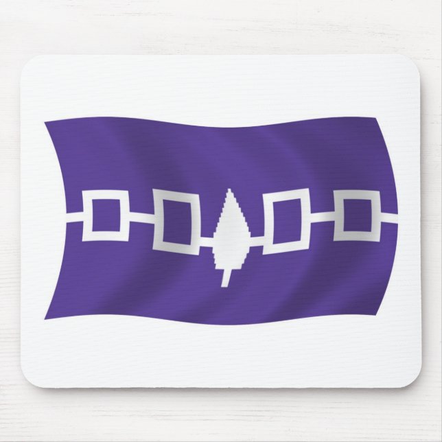 Sinalizador Mousepad da Confederação Iroquois (Frente)