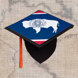 Sinalizador Wyoming & Wyoming - Estudantes/Chapéu