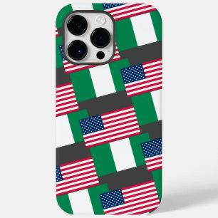 Sinalizadores nigerianos e EUA juntos/Design de Ca