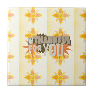 Sinceramente gratidão: "Obrigado por ti" com amor,