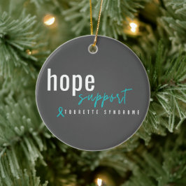 síndrome de Trette, apoio de esperança. ornamentos
