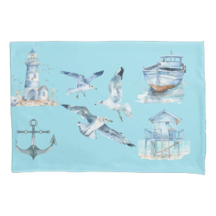 Sinfonia costeira em azul pastel