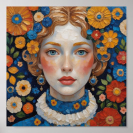 Sinfonia de Flores Poster | Máxima Wall Art