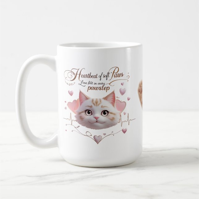 Sinfonia de patas moles - caneca clássica de 15 oz (Esquerda)