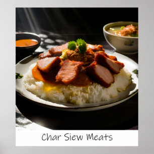 Singapura Char Siew Meats - Impressão de arquivame