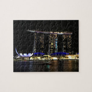 Singapura Marina Bay Areia #1-2 Quebra-cabeça de J