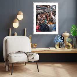 Singapura MRT - Impressão de Arte Arquivada