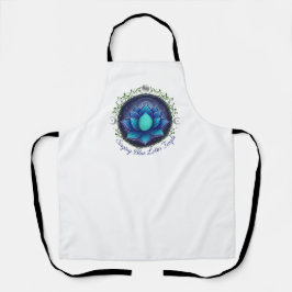 Singing Blue Lotus Temple Apron