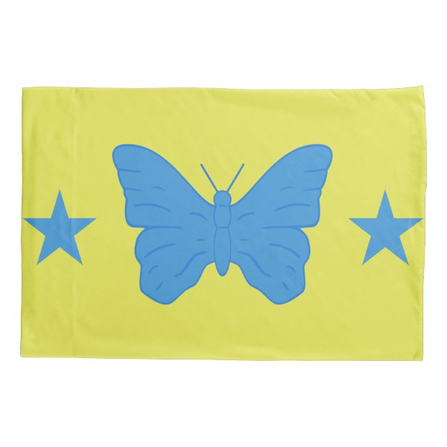 Single Pillowcase with flag of Bady Bassit (Verso)
