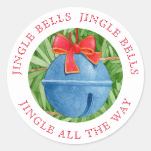 SININHOS DE NATAL Adesivos Grandes Redondos II