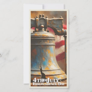 Sino da Liberdade Arte para Celebração do Dia 4 de