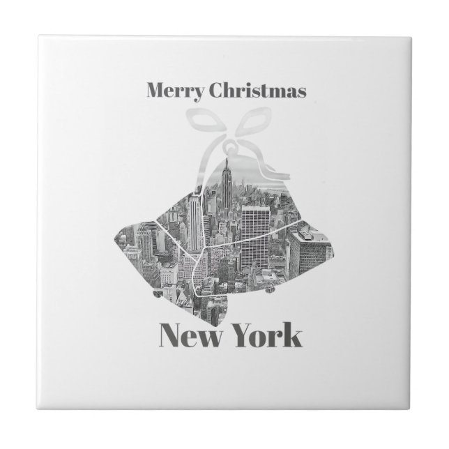 Sino de Natal Alegre Nova York (Frente)