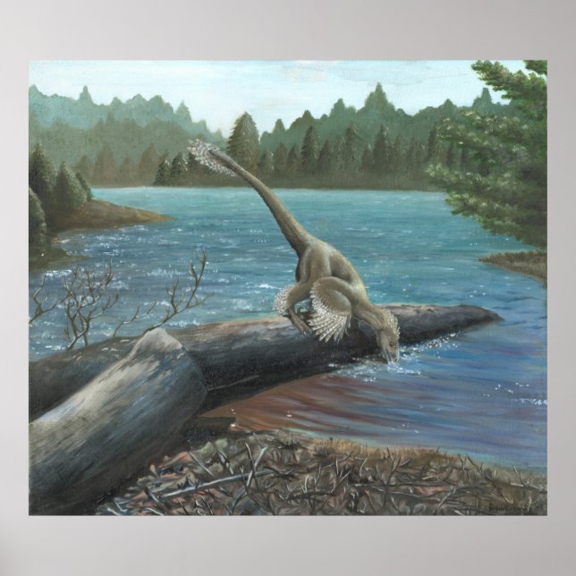 Sinornitossauro Impressão (Frente)