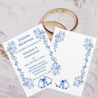 Sinos de Convite à Recepção de casamento de Sapphi