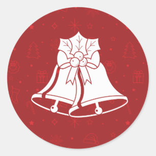 SINOZINHOS DE PRATA / Adesivos de Natal