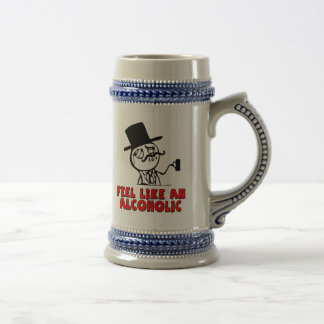 Sinta como uma caneca de cerveja da cerveja do