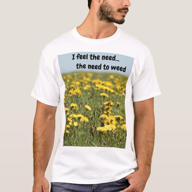 Sinto a necessidade... a necessidade de camiseta (Frente)