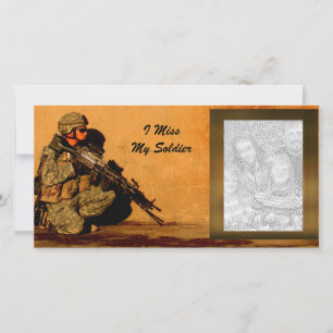 Sinto Falta Da Minha Imagem Militar Personalizada