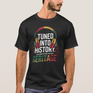 Sintonizado na história - Camisa T do Orgulho do P