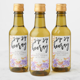 Sip Hooray Boho Butterfly Chá de panela Hydrangea