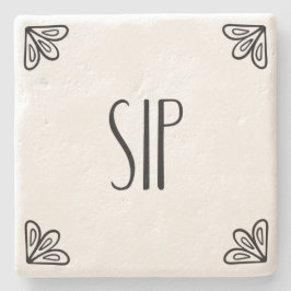 SIP - Porta copos de pedra