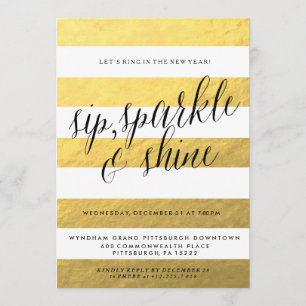 SIP, SPARKLE, Convite para Festas de Feriado de SH