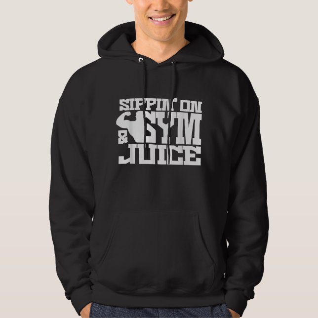 Sippin No Sumo De Gym - Camisas De Trabalho De Men (Frente)