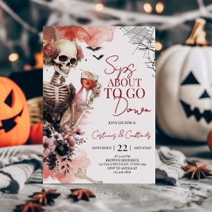 Sips prestes a descer no convite da festa do Dia d