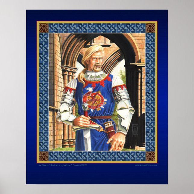 Sir Dinadan impressão (Frente)