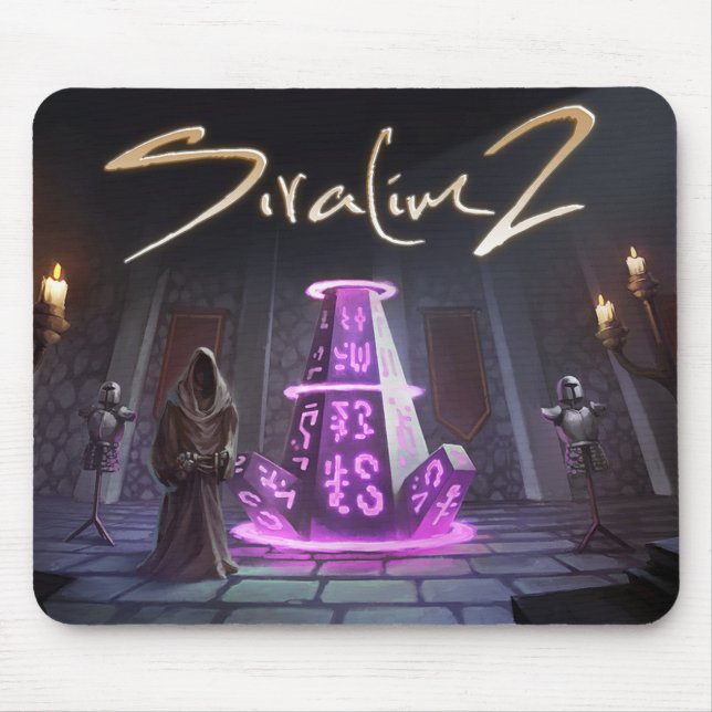 Siralim 2 Mousepad (tela do título) (Frente)
