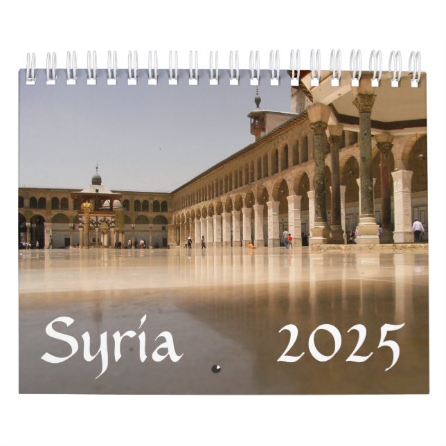 Síria, CALENDÁRIO 2025 (Capa)