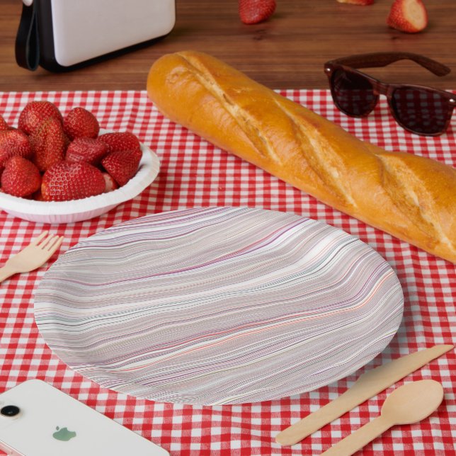 Sirva com Estilo: Pratos de Papel Redondos para Re (Piquenique)