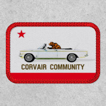 Sistema conversível Corvair, bandeira da Califórni