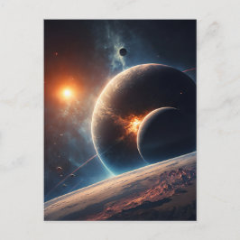 Sistema Solar - Cartão Postal da Galáxia - Arte Co
