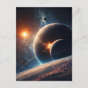 Sistema Solar - Cartão Postal da Galáxia - Arte Co