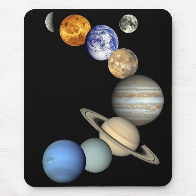 Sistema solar Mousepad (Frente)