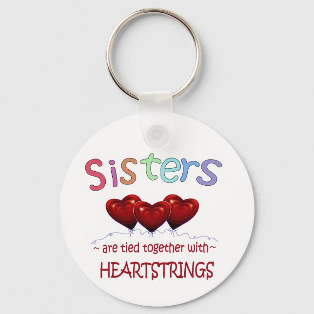 Sisters Heartstrings Chaveiro (Frente)