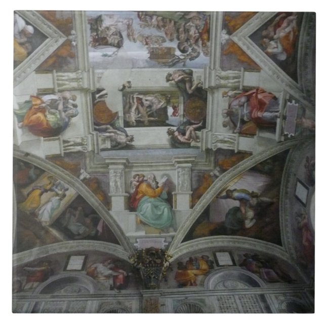 Sistine Chapel Ceiling, Roma Itália (Frente)