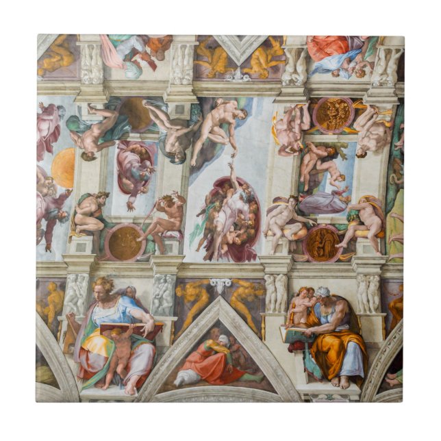 Sistine Chapel Michelangelo - Vaticano, Roma, Itál (Frente)