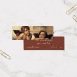 Sistine Madonna Angels por Raphael Sanzio