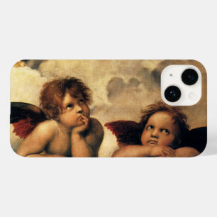 Sistine Madonna Angels por Raphael Sanzio