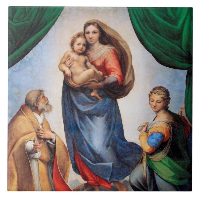 Sistine Madonna, Raphael (Frente)