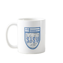 Sisu super em uma caneca
